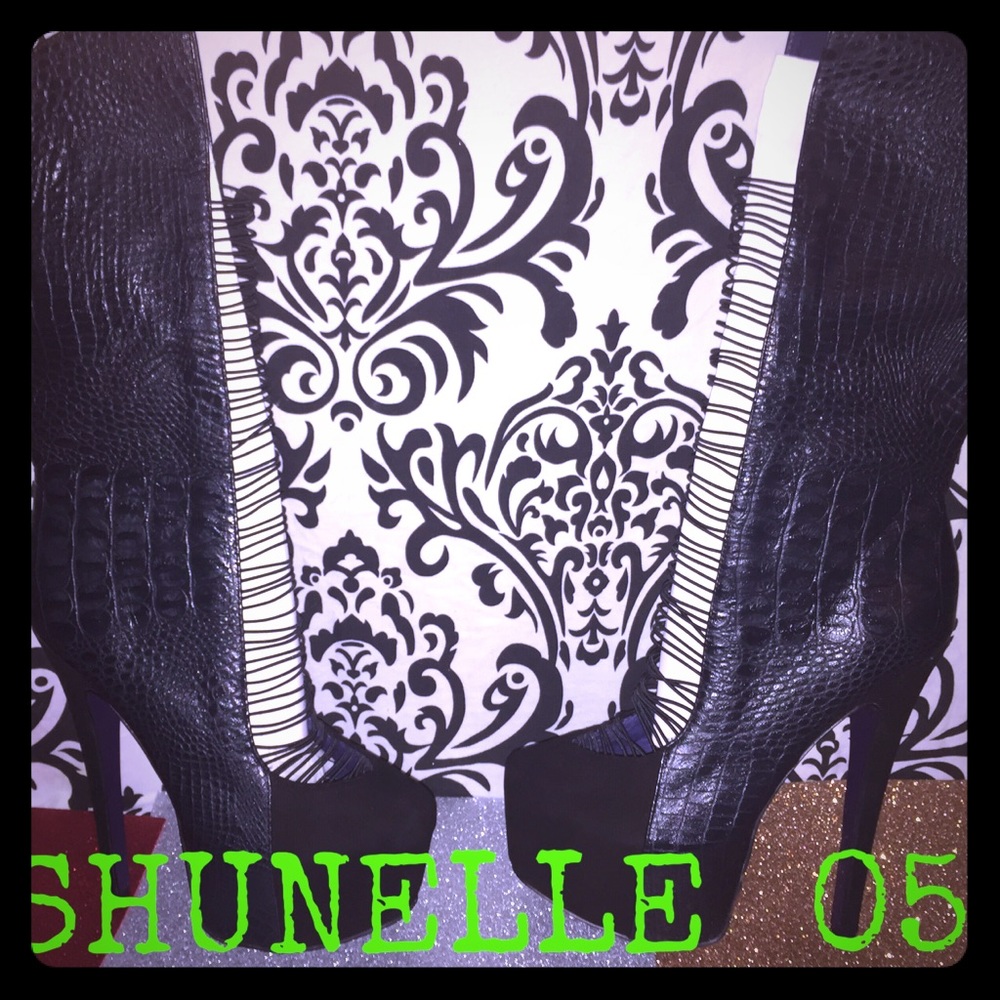 London Trash knee high boots